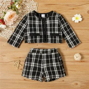 Classic Girls Plaid Outfit